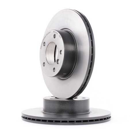 Jeu de 2 disques de frein avant BMW : Série 1 , Série 2 , Série 3 , Série 4 , X1 104111329  VH