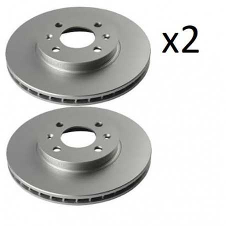 2x Disques de Frein Avant - Hyundai Accent 3 i20 Kia Rio 2 j3300324 FIRST Accent