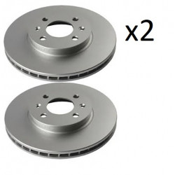 2x Disques de Frein Avant - Hyundai Accent 3 i20 Kia Rio 2 j3300324 FIRST Accent