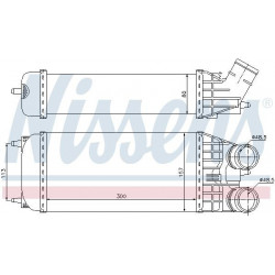Echangeur d'air turbo Citroen : C3, C3 Picasso, C4, DS3, Opel Crossland, Peugeot : 207, 208, 301, 2008, Partner 4881319 VH