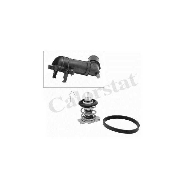 Thermostat d'eau Alfa Romeo : 159, Mito, Fiat : Bravo, Doblo, Punto, Opel : Astra J, Combo D, Insigna A, Zafira C 9200.88J VH