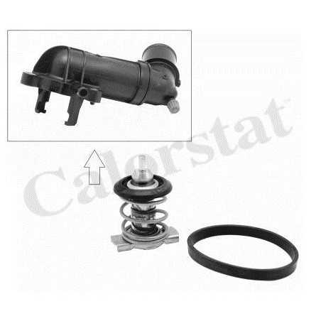 Thermostat d'eau Alfa Romeo : 159, Mito, Fiat : Bravo, Doblo, Punto, Opel : Astra J, Combo D, Insigna A, Zafira C 9200.88J VH