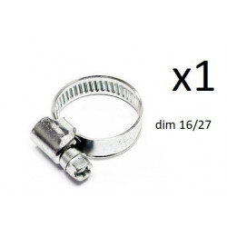 Collier de Serrage Durite - diametre 16/27 CO1216027 FIRST Outillage