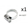 Collier de Serrage Durite - diametre 16/27 CO1216027 FIRST Outillage