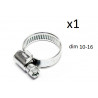 Collier de Serrage Durite - diametre 10-16 CO910016 FIRST Outillage
