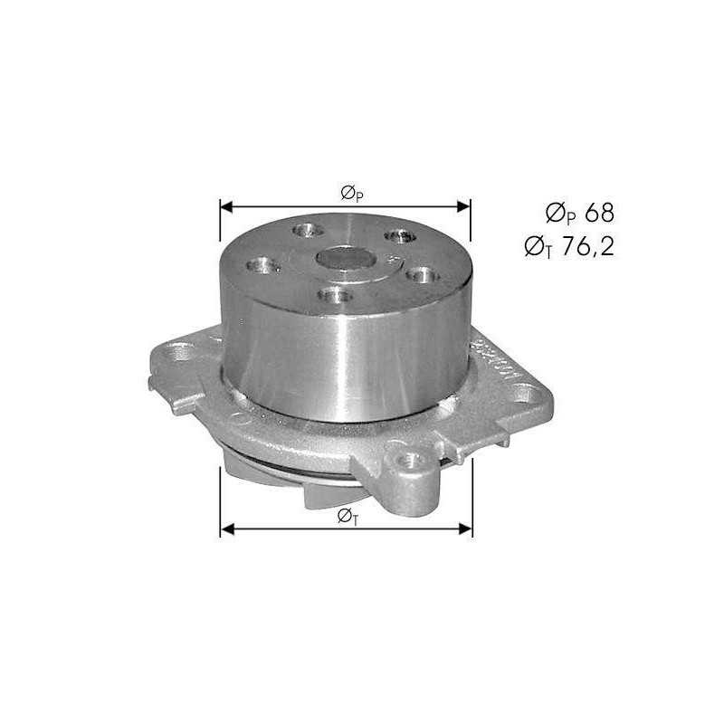 Pompe à eau Alfa Romeo : 145, 146, 155, 156, GT, Fiat : Barchetta, Punto, Stilo VPAR118 VH