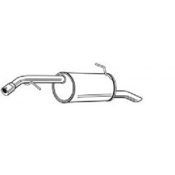 Silencieux Arriere Echappement - Peugeot 207 384294