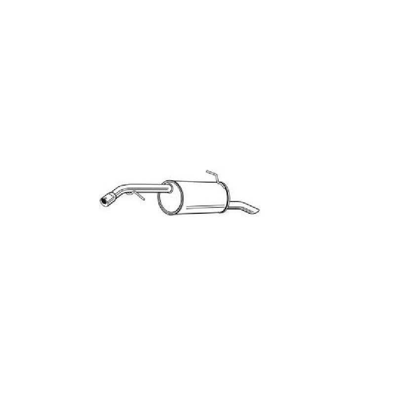 Silencieux Arriere Echappement - Peugeot 207 384294