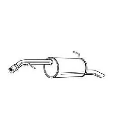 Silencieux Arriere Echappement - Peugeot 207 384294 Silencieux Arriere Echappement - Peugeot 207 384294