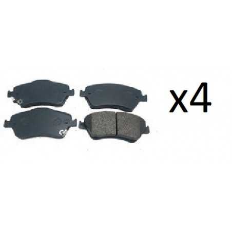 4x Plaquettes de Frein Avant - Citroen C Elysee C4 Cactus Peugeot 301 308 P1430300