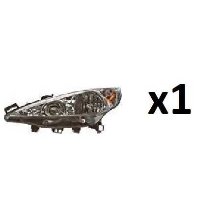 Phare Avant Gauche - Peugeot 207 043238 Phare Avant Gauche - Peugeot 207 043238