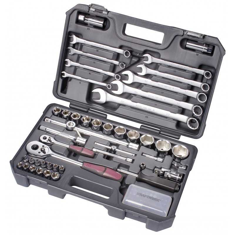 Coffret d'Outillage Cles Mixte et Douilles - 84 pieces 1032