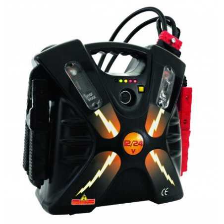 Booster de Démarrage Professionnel - 12-24 V 1900 CA/5000A 31306 Booster de Démarrage Professionnel - 12-24 V 1900 CA/5000A 31306