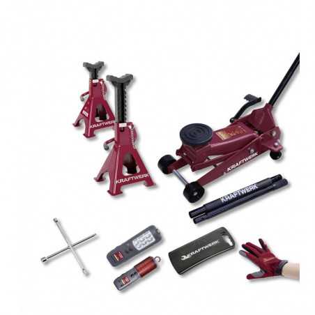 Kit de Levage 6 Pièces Avec Cric -3T 38101SET Kit de Levage 6 Pièces Avec Cric -3T 38101SET