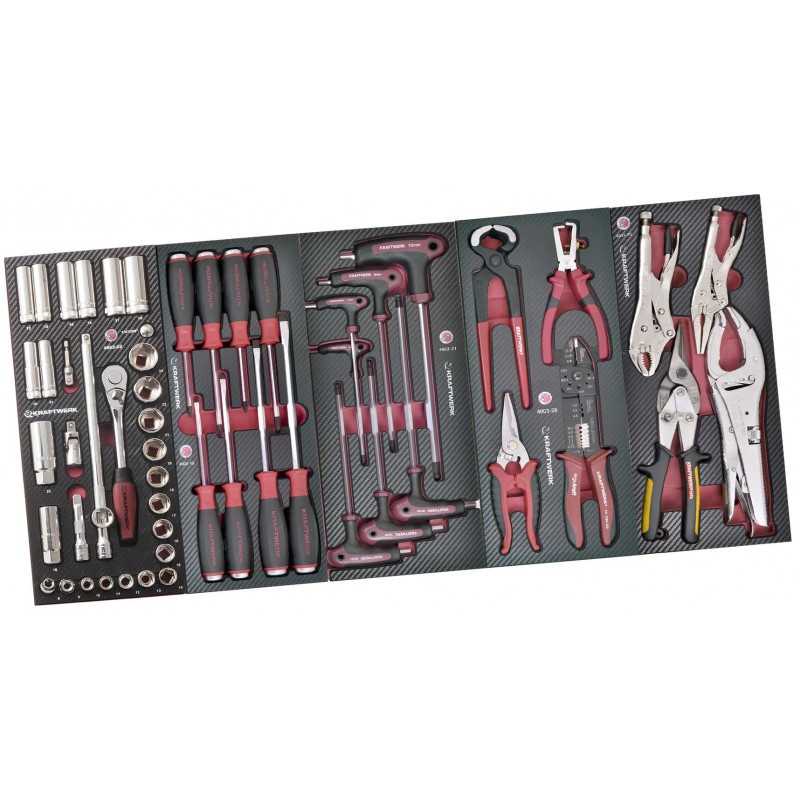 Module pour EVA3 - 5 inserts de 55 outils 4933.4F