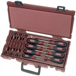 Coffret de Tournevis Pour Vis TX, Fente, Phillips 4900-05K