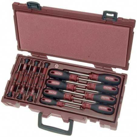 Coffret de Tournevis Pour Vis TX, Fente, Phillips 4900-05K