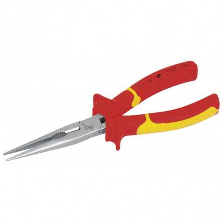 Pince à Bec Demi-Rond HighTech Isolée 1000V - 205 mm 4215-205 Pince à Bec Demi-Rond HighTech Isolée 1000V - 205 mm 4215-205