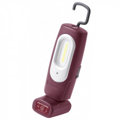 Lampe de Travail Rechargeable, 2+1 W COB-LED à accu 3.7V Li-Ion 32032