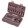 Coffret de Douilles Universel HIGHTECH FINE POWER - 1/4" 78 pièces 4007