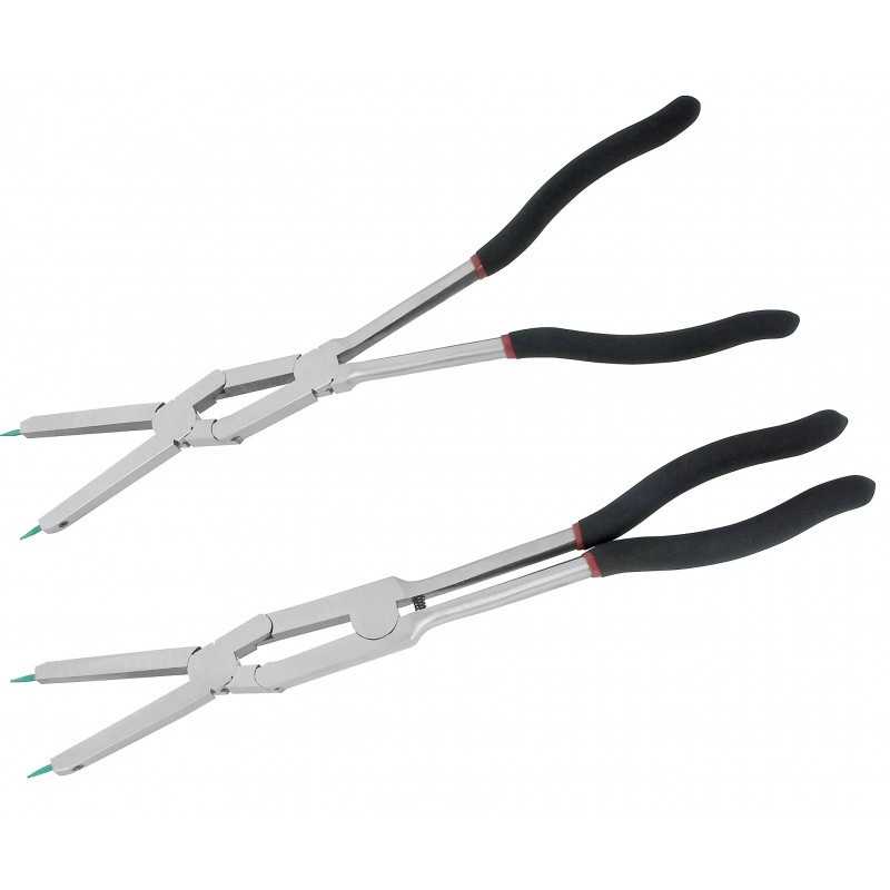 2 Pinces Speciales Double X Pour Circlips 30006