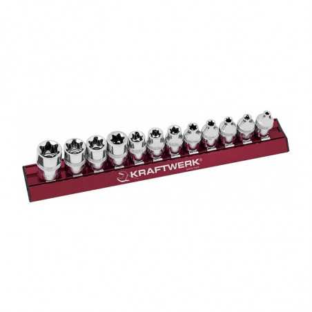 Jeu de 12 Douilles Torx Femelles MAGALU - 3/8" 220099