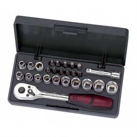 Coffret 26 Pieces de Douilles - 1/4 Pouces 1003 Coffret 26 Pieces de Douilles - 1/4 Pouces 1003