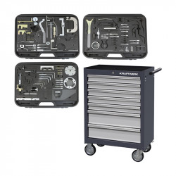 Servante d'Atelier B107 avec Outils - 120 pcs 102.100.900