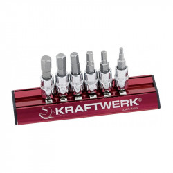 Jeu de 6 Douilles 6 Pans male - MAGALU 1/4" 106099