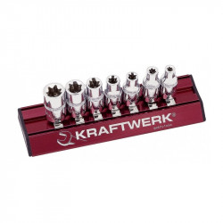 Jeu de 7 Douilles Torx Femelles MAGALU - 1/4" 120099