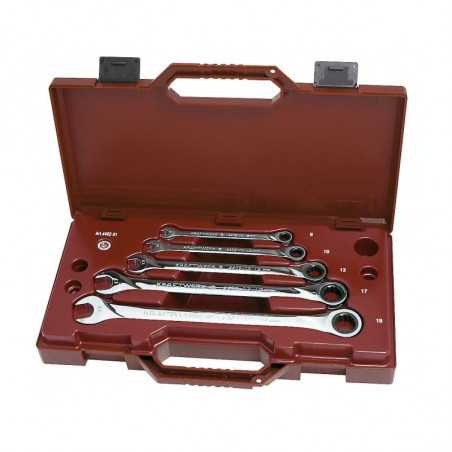 Coffret de 5 Clés à cliquet LARGO ClicKraft XXL 4402-51 Coffret de 5 Clés à cliquet LARGO ClicKraft XXL 4402-51