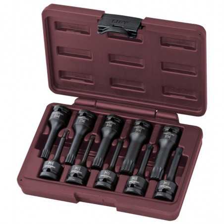 Jeu de 10 Douille XZN 1/2" 3087 Jeu de 10 Douille XZN 1/2" 3087