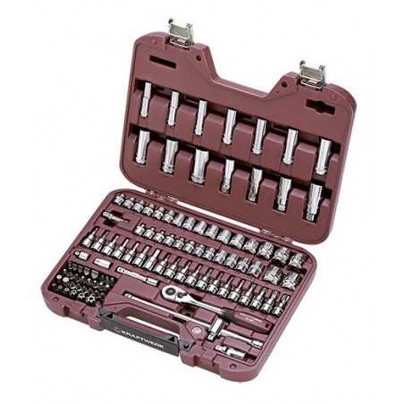 Coffret de douilles professionnel universel HIGHTECH 3/8" 4017