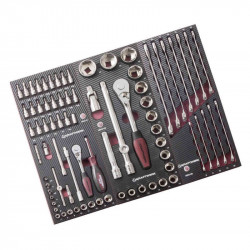 Servante d'atelier de 7 tiroirs - 104 outils 2907-4931