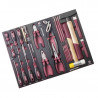 Servante d'atelier de 7 tiroirs - 104 outils 2907-4931