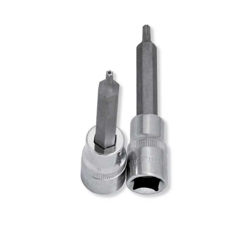 Douille-embout 1/2" TX longue creux 345330