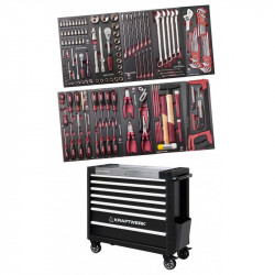 Servante d'atelier COMPLETO EVA3 7 tiroirs - 169 outils 3935-4933