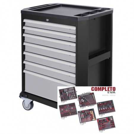 Servante d'atelier 7 tiroirs - 308 Outils 2907-4917 Servante d'atelier 7 tiroirs - 308 Outils 2907-4917