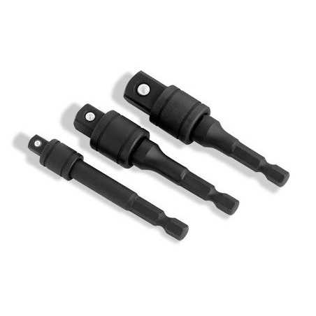 3 adaptateurs de douilles impact - 75 mm 381003 3 adaptateurs de douilles impact - 75 mm 381003