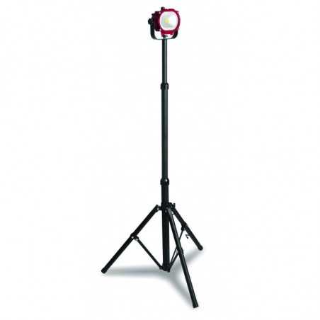 Spot industriel accu à LED COB 10W 400 LUX avec trépied télescopique 32025C Spot industriel accu à LED COB 10W 400 LUX avec trépied télescopique 32025C