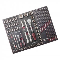 Servantes d'atelier 8 tiroirs avec 104 outils COMPLETO 3908-4931