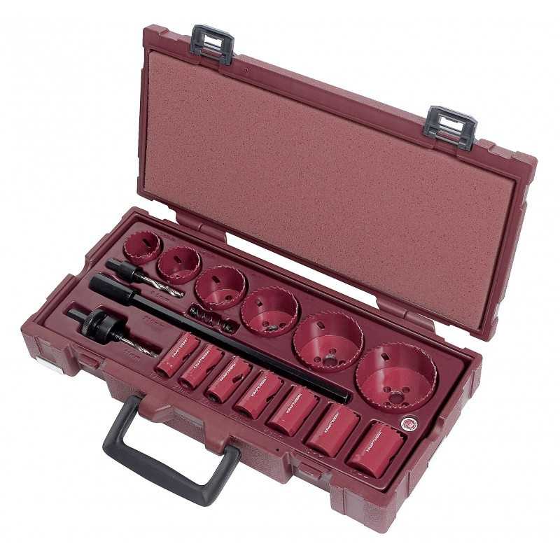 Coffret de scie trépans HSS - 16 pièces 4900-39K