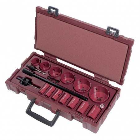 Coffret de scie trépans HSS - 16 pièces 4900-39K