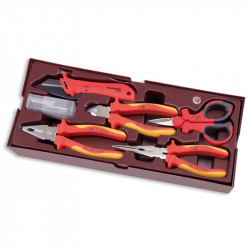 Coquille de pinces et outils de coupe isolés d'électricien VDE 4900-67B