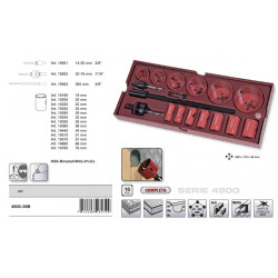 Coquille 16 Pièces de Scies Trépans COMPLETO 4900-39B