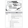 Coffret d'outils pour airbags - 12 pièces 30811