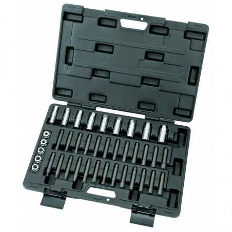 Coffret d'outils montage/démontage des suspensions - 39 pièces 30412 Coffret d'outils montage/démontage des suspensions - 39 pièces 30412