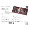 Servante d'atelier avec double porte + 4 tiroirs - 150 pièces 2906-4909
