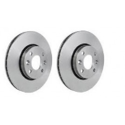 2x Disques de Frein Avant - Dacia Dokker Lodgy Mercedes Citan Renault Captur Clio 4 Kangoo Zoe 104746149