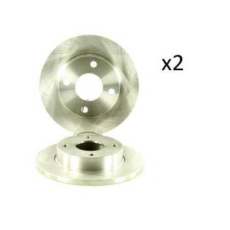 2x Disques de Frein Avant - Ford Fiesta Ka Mazda 121 104590039 2x Disques de Frein Avant - Ford Fiesta Ka Mazda 121 104590039